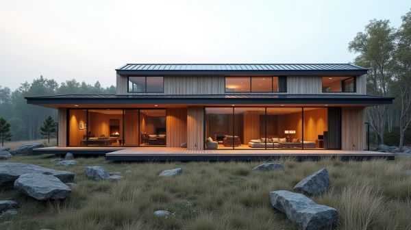 L'art de créer des maisons selon les architectes modernes